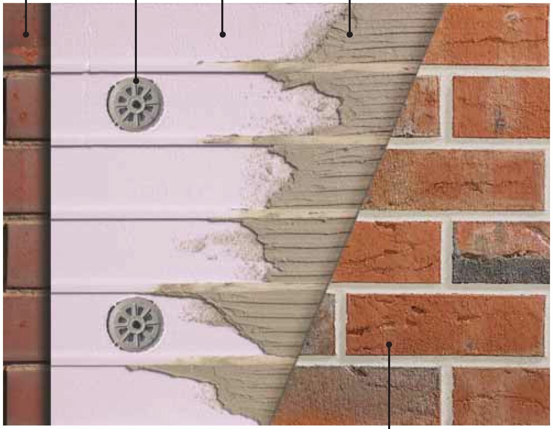 Теплоизоляция и модернизация фасада с клинкерной плиткой в несколько шагов.