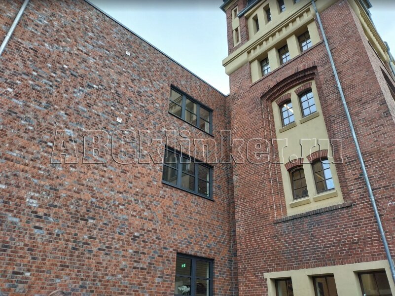 101875 Wittenburg Kohlebrand mit Sinterschmolz glatt, NF 240x55x71 мм, ABC кирпич клинкерный облицовочный